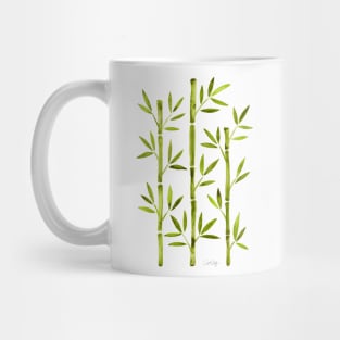 Green Bamboo Mug